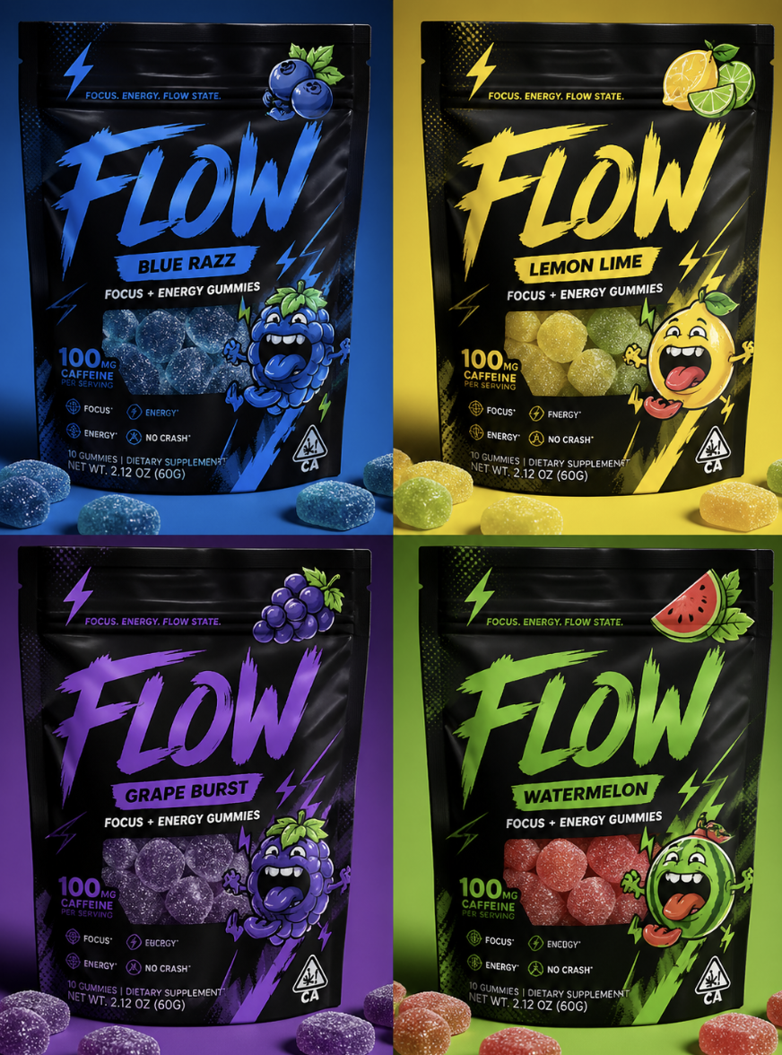 FLOW Gummies – All Flavours